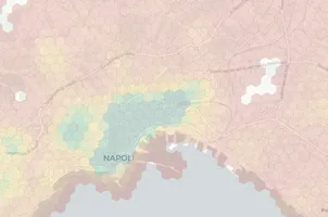 Naples neighborhood heatmap